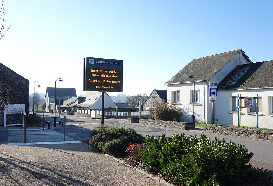 Panneaux Lumineux - Mairie De Vigneux-de-Bretagne